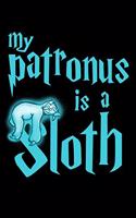 My Patronus Is A Sloth: Blank Comic Book Sketchbook For Kids And Adults To Draw Your Own Cartoon For Sloth Lovers, Cute Spirit Animal Enthusiasts And Magic Wizard Fans (6 x