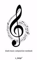 Music Notebook for Music Composition / Song-Writing / Song-Texting / Songtext Writing