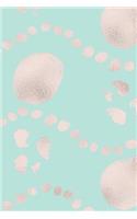 Cute Pattern Rose Gold Sketchbook 7: Mint: 240 Pages Sketchbook: Sketchbook 6 x 9(9 Cute Pattern Rose Gold Series 7)
