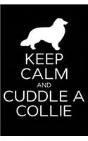 Keep Calm and Cuddle A Collie