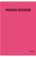 Premium Notebook - Lined Paper