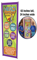 Vacation Bible School (Vbs) Hero Hotline Theme Banner: Called Together to Serve God!