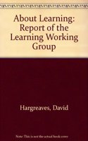 About Learning: Report of the Learning Working Group