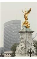 Queen Victoria Memorial in London, England Journal: Take Notes, Write Down Memories in this 150 Page Lined Journal