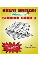 Great British Summer Sudoku. Book 3 Easy