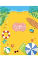 Notebook Dot-Grid: Summer Aloha Cover: Notebook For Journaling, Doodling, Creative Writing, School Notes, and Capturing Ideas, Composition Notebook, 120 Dot pages, Per