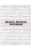 Bullet Journal Notebook: Block & Brick Wall Background Cover: Bullet Journal Notebook for Journaling, Doodling, Creative Writing, School Notes, and Capturing Ideas, Composit