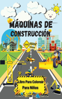 Máquinas de Construcción Libro Para Colorear Para Niños