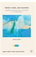 Proust, Music, and Meaning