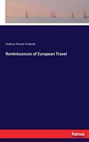 Reminiscences of European Travel