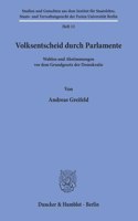 Volksentscheid Durch Parlamente
