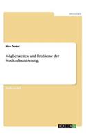 Möglichkeiten und Probleme der Studienfinanzierung
