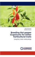 Breeding Hot Pepper (Capsicum) for Better Horticultural Traits