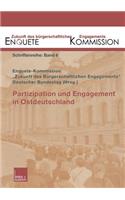 Partizipation Und Engagement in Ostdeutschland