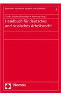 Handbuch Fur Deutsches Und Russisches Arbeitsrecht