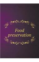 Food Preservation