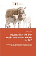 Développement d'Un Vaccin Adénovirus Contre La FCO