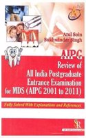 Aipg  Review Of All  India Postgraduate  Entrance Examination For Mds ( 2001 To 2011)