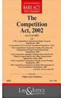 Competition Act, 2002 with allied Rules and Regulations [Paperback] Law & Justice Publishing Co