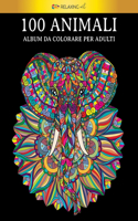 100 Animali - Album da colorare per adulti