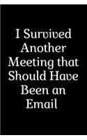 I Survived Another Meeting that Should Have Been an Email