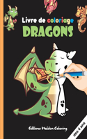 Livre de coloriage dragons