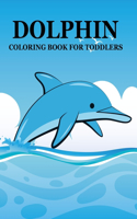 Dolphin Coloring Book For Toddlers