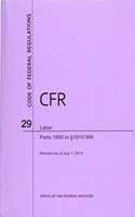 Code of Federal Regulations, Title 29, Labor, PT. 1900-1910.999, Revised as of July 1, 2014