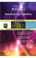 3D Printing in Manufacturing Operations A Complete Guide