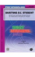 Student Instrumental Course Baritone (B.C.) Student