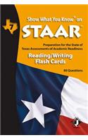 Swyk on Staar Reading/Writing Flash Cards Gr 7: Preparation for the State of Texas Assessments of Academic Readiness(Show What You Know on Staar)