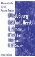 What Every Catholic Needs to Know About Lent, Triduum and Easter