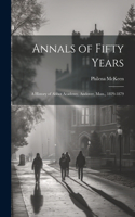 Annals of Fifty Years