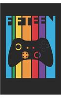 Gaming Notebook for 15 Year Old Boys and Girls - Colorful Gaming Journal - 15th Birthday Gift for Gamer Diary: Medium College-Ruled Journey Diary, 110 page, Lined, 6x9 (15.2 x 22.9 cm)