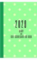 2020 Diary and Golf Scorecard Log Book
