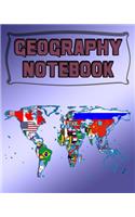 Geography Notebook: 120 Pages, Blank Journal Notebook to Write in with College Ruled Lined Paper, Ideal Geography Student Gift