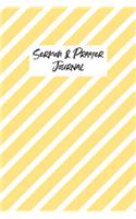 Sermon & Prayer Journal