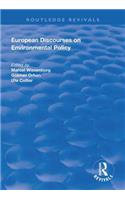 European Discourses on Environmental Policy