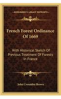 French Forest Ordinance of 1669