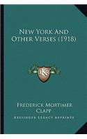 New York And Other Verses (1918)