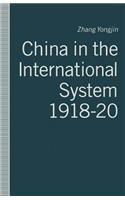 China in the International System, 1918-20