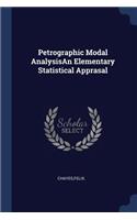 Petrographic Modal AnalysisAn Elementary Statistical Apprasal