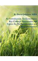 Introductory To Economics