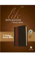 HCSB Life Application Study Bible Brown/Tan, Indexed
