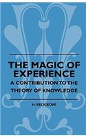 The Magic Of Experience - A Contribution To The Theory Of Knowledge
