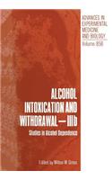 Alcohol Intoxication and Withdrawal - Iiib