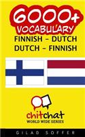 6000+ Finnish - Dutch Dutch - Finnish Vocabulary