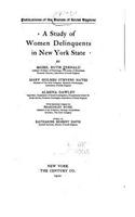 A Study of Women Delinquents in New York State