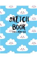 Sketch Book For 5 Year Old: Graph Paper Notebook