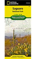 Saguaro National Park Map: Arizona